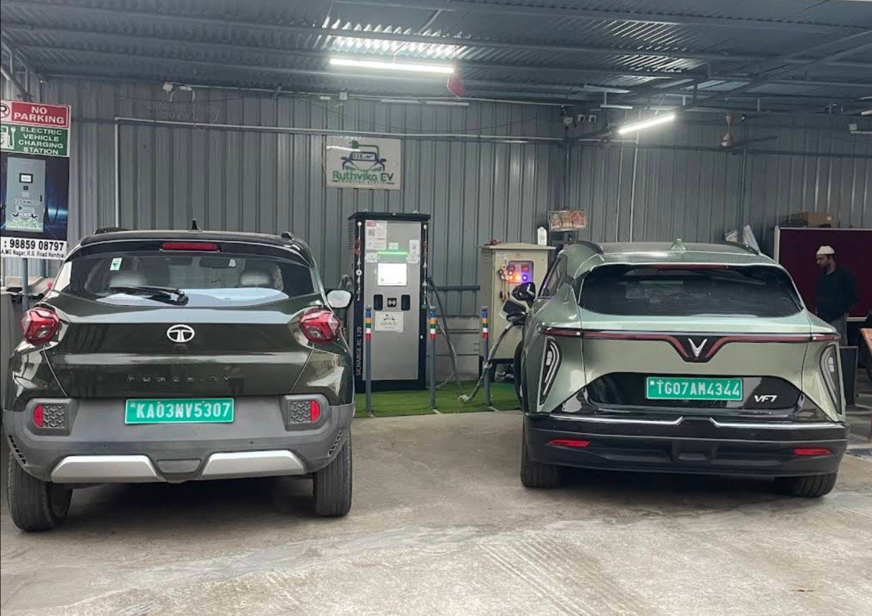 Ruthvika EV Charging Station overview