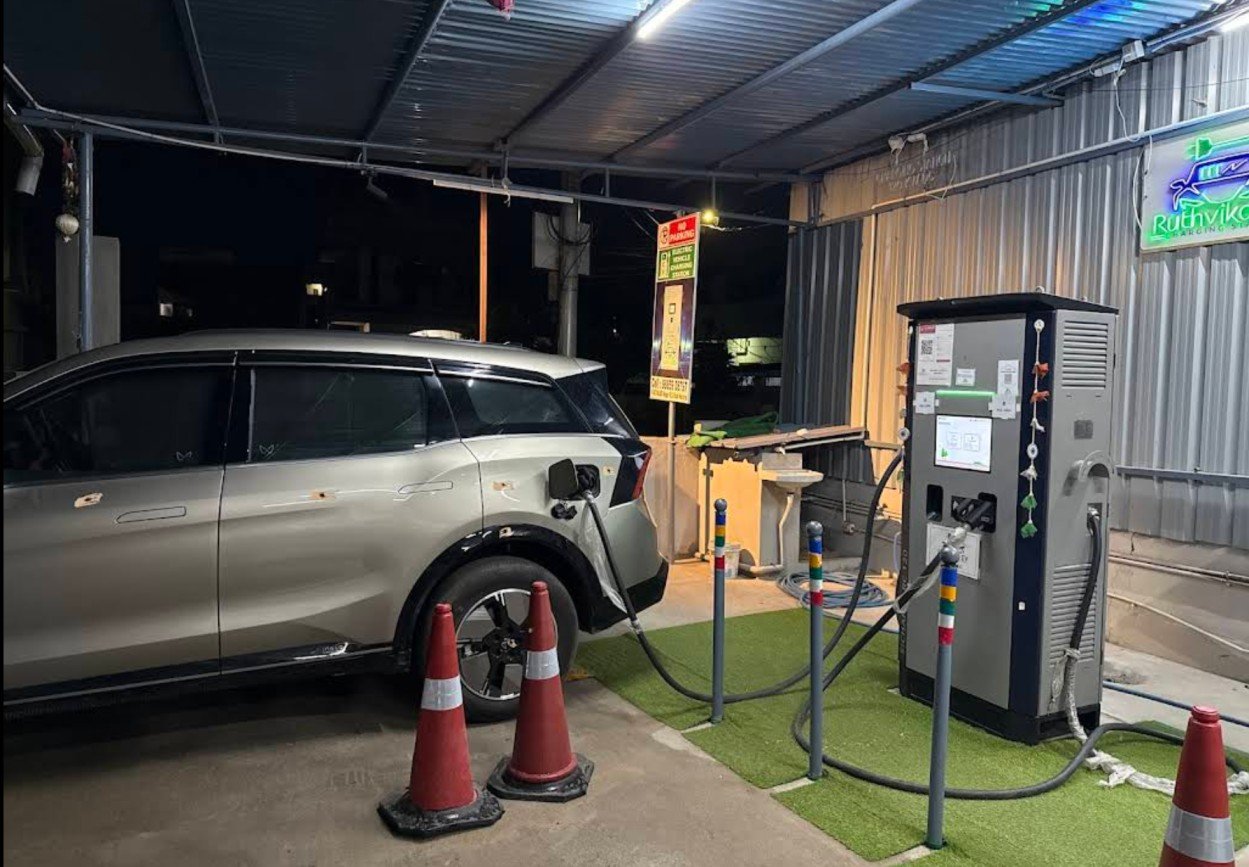 Ruthvika EV DC fast charging station